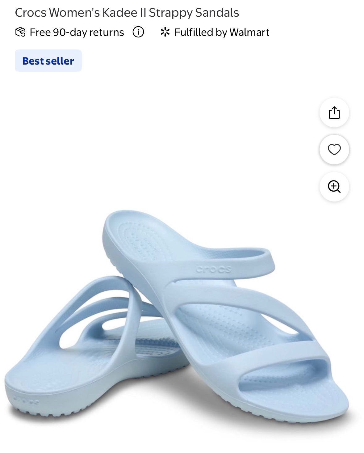 Crocs Women's Kadee II Strappy Sandals #B5