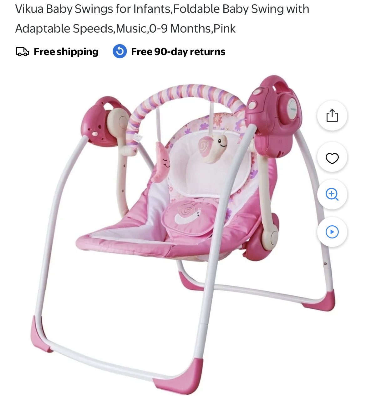 Vikua Baby Swings for Infants #I31