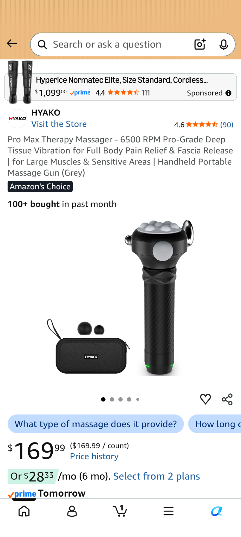 A037 Pro Max Therapy Massager 