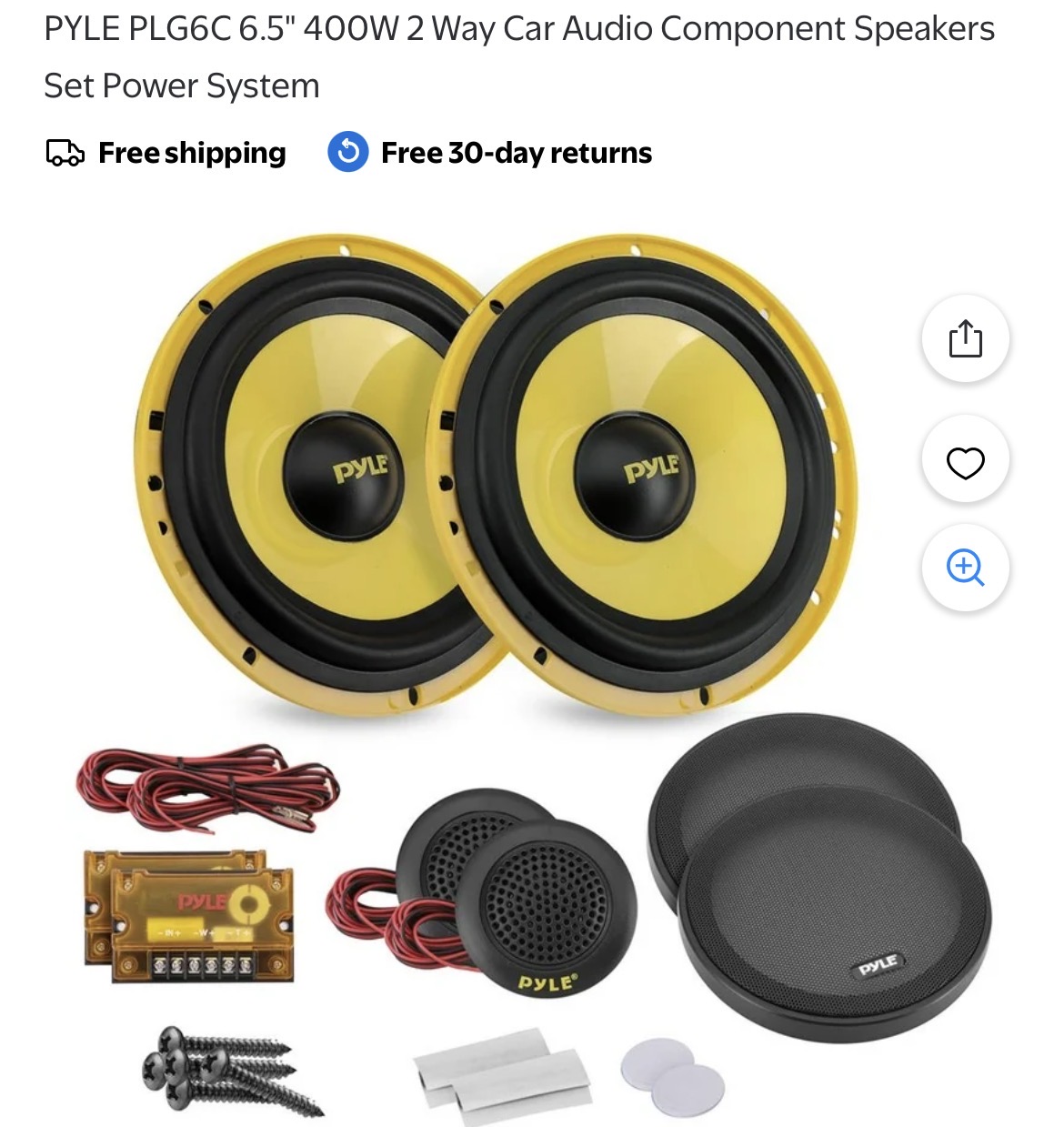 Speakers Set Power System #H8